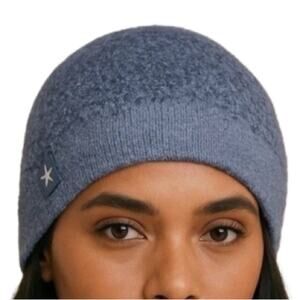 Barefoot Dreams Cozy Chic Lite Confetti Beanie - Deep Sea/Indigo Knit NWT